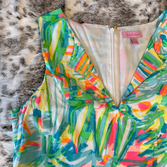 Lily Pulitzer Dress with shorts size 10 - Picture 3 of 6